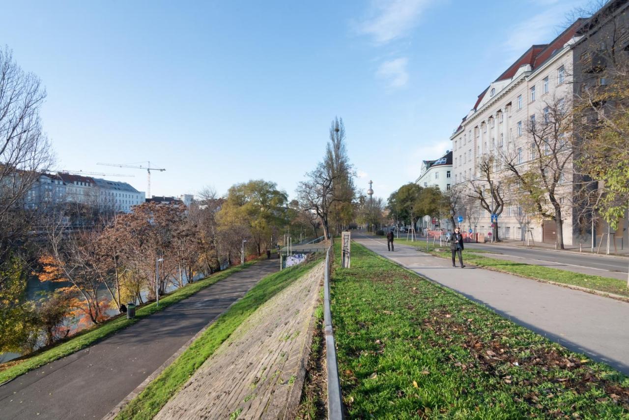 Apartment An Der Donau, 10 Minuten Ins Zentrum, Klimaanlage Vienna